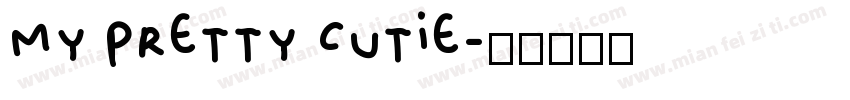 My Pretty Cutie字体转换